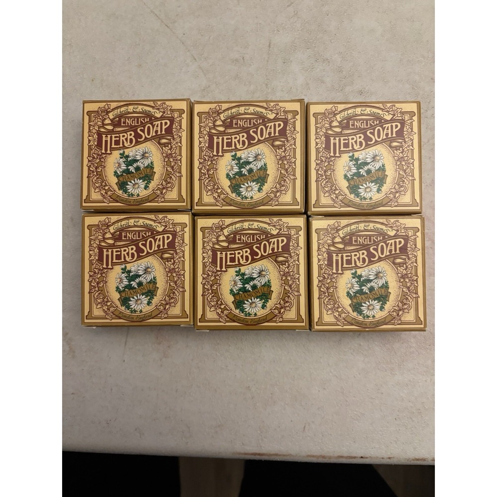 Gilchrist & Soames Chamomile English Herb Soap London England‎ Net Wt 2.8 oz 80g